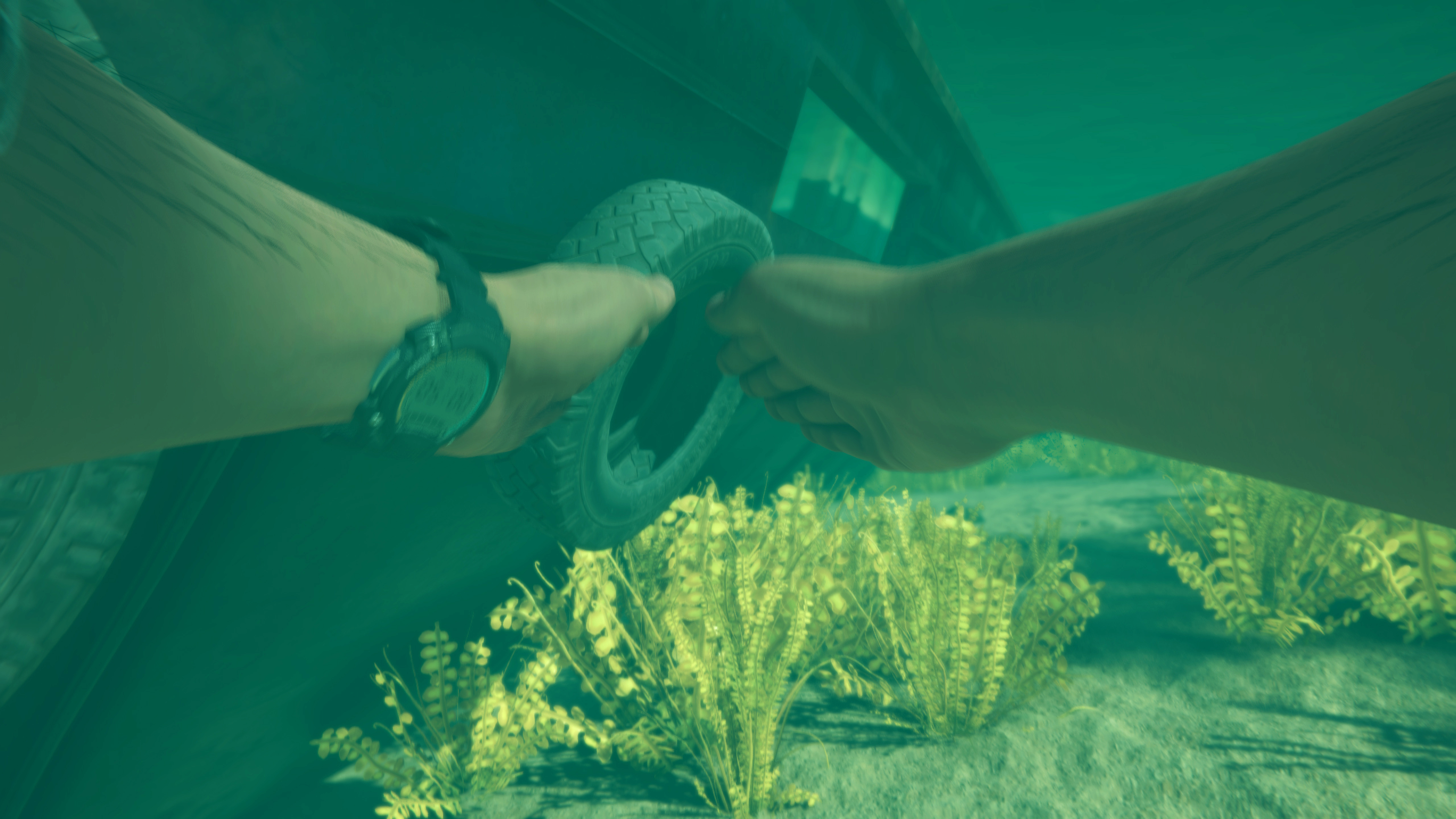 Stranded Deep 2 — underwater salvage scene